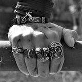 SKULL ENGINE RING - Rebelger.com