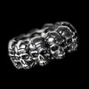 SKULL HEADS RING - Rebelger.com