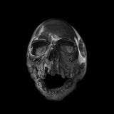 SKULL RIDER BLACK RING - Rebelger.com