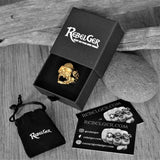 SKULL RIDER GOLD RING - Rebelger.com