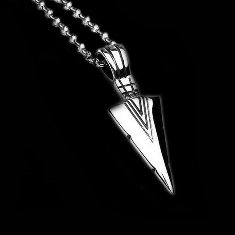 ▷ Spear Arrowhead Necklace