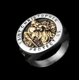 ST CHRISTOPHER RING - Rebelger.com