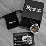 ST MICHAEL PROTECT US NECKLACE - Rebelger.com