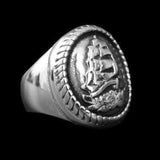 STEEL SAILOR RING - Rebelger.com