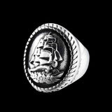 STEEL SAILOR RING - Rebelger.com