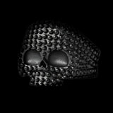 STUDDED PUNK SKULL RING - Rebelger.com