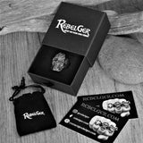 SUN SKULL RING - Rebelger.com