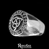 TRIQUETRA VIKING RING - Rebelger.com