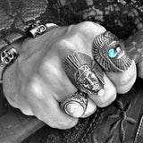 TURQUOISE EAGLE RING - Rebelger.com
