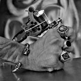 TWISTED SKULL BRACELET - Rebelger.com