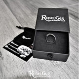 TWO HEADED SNAKE RING - Rebelger.com