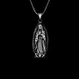 VIRGIN MARY FIGURE NECKLACE - Rebelger.com