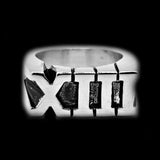 XIII ROMAN SILVER RING - Rebelger.com