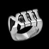 XIII ROMAN SILVER RING - Rebelger.com