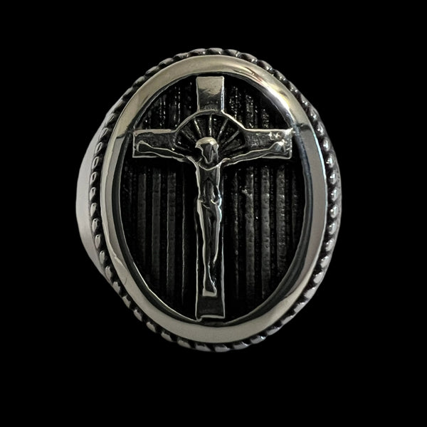 Jesus Crucifix Ring