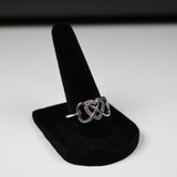 Infinity Hearts 925 Silver Ring