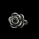 Large Rose Gemstone Ring