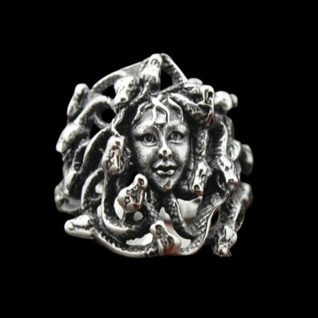 Medusa Snake Ring