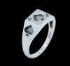 Mini Ace of Spades 925 Silver Ring