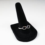 Mini Infinity 925 Silver Ring
