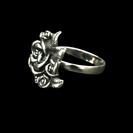 Rose Bouquet Flower Ring