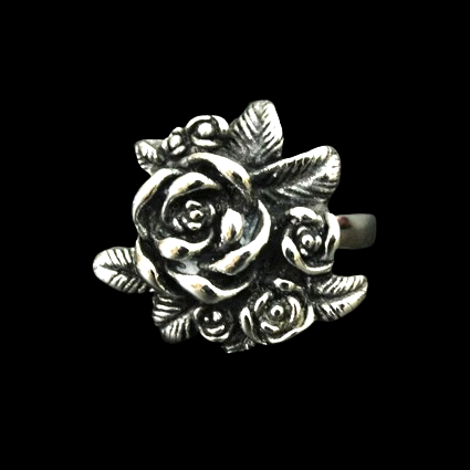 Rose Bouquet Flower Ring