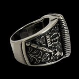 Royal Lion Crown Ring