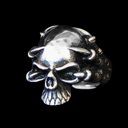 Thinking Skull Ring