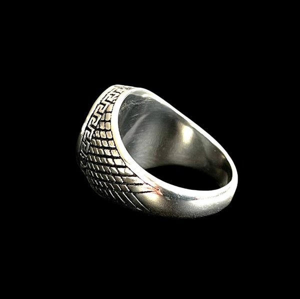 Black Signet Stone Ring