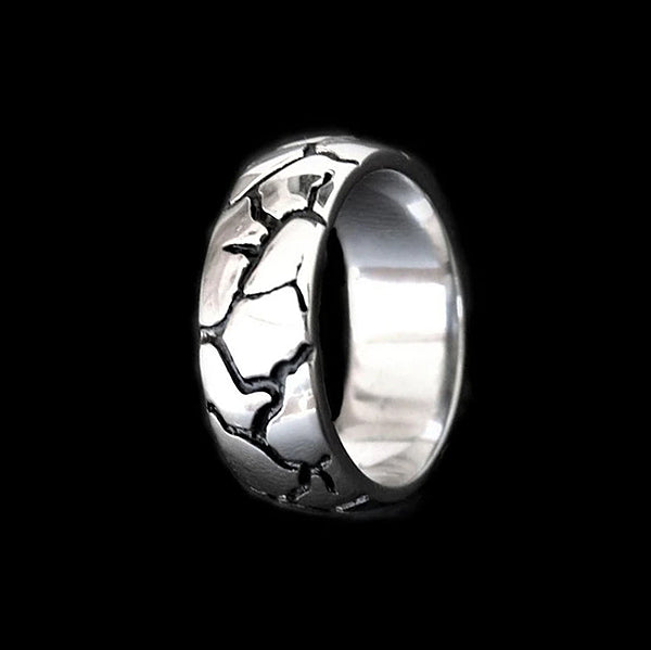 Cracked Band Ring