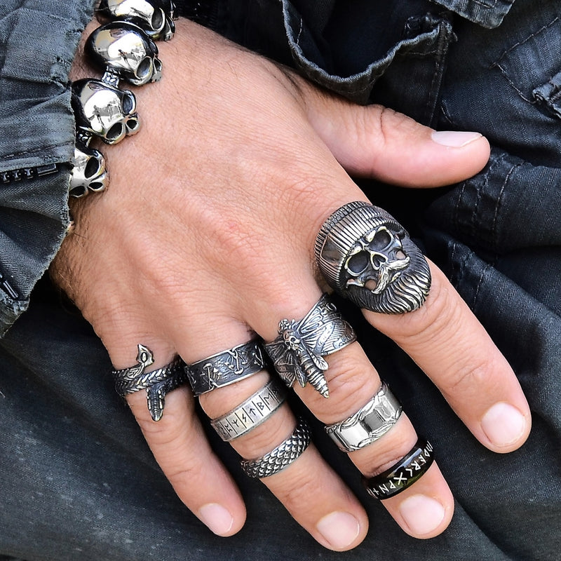 Black Runes Ring