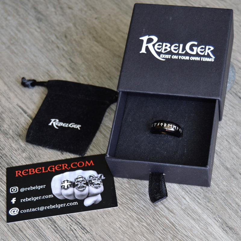 Black Runes Ring