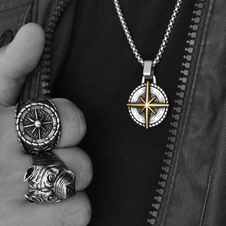 COMPASS NECKLACE - Rebelger.com