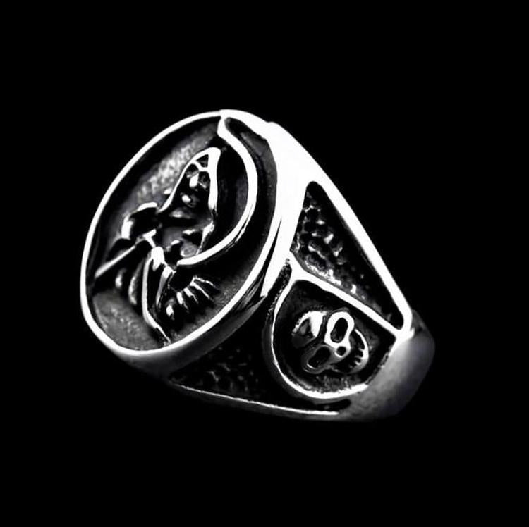 Dead End Rings DEATH SIGNET RING - Rebelger.com