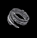 FEATHER WRAP RING - Rebelger.com