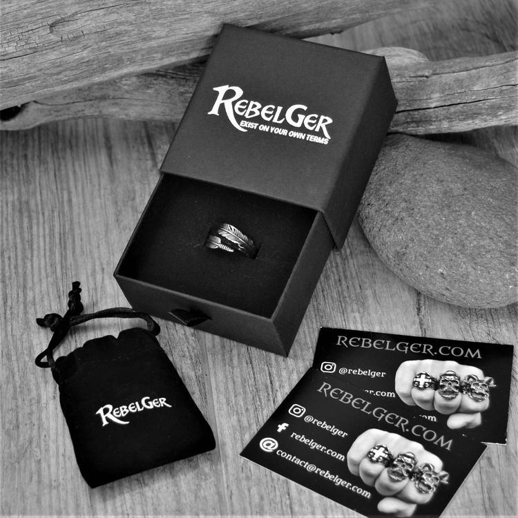 FEATHER WRAP RING - Rebelger.com
