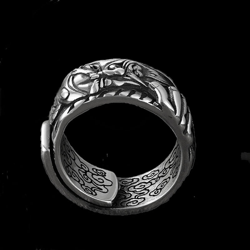 925S Silver Kuang Kung Ring