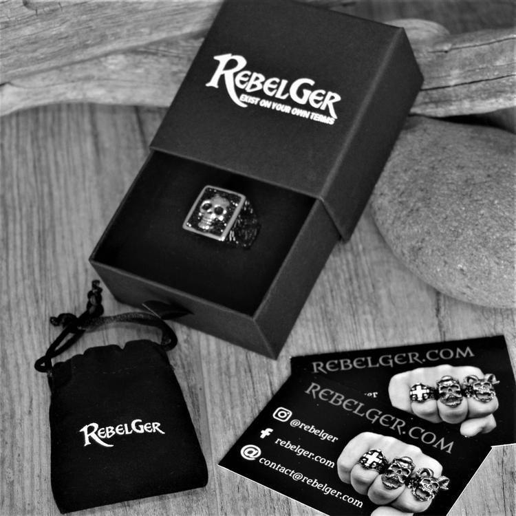 TREASURE SKULL RING - Rebelger.com